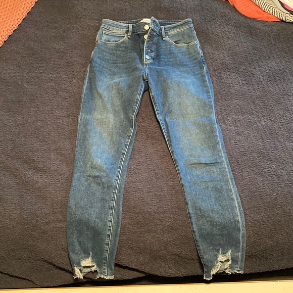 Abercrombie & Fitch Denim - Abercrombie and Fitch high rise super skinny ankle jeans.